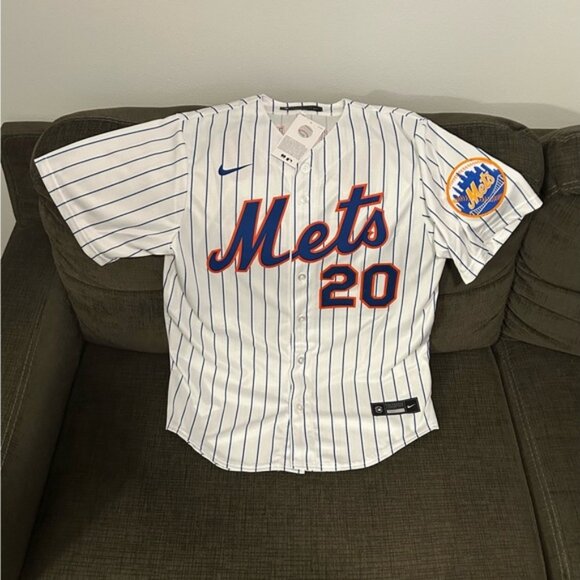 Nike Authentic New York Mets Pete Alonso #20 MLB Baseball Jersey - Picture 1 of 6